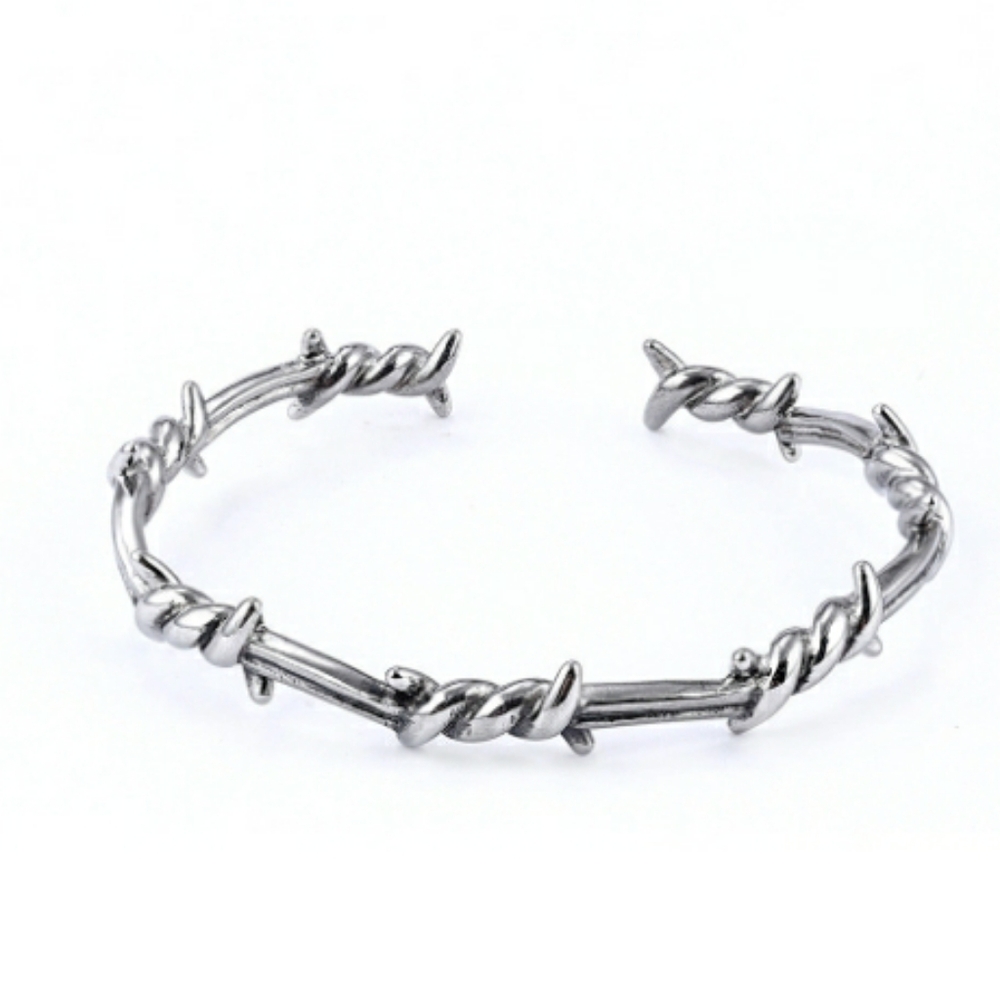 Barb Wire cuff bracelet